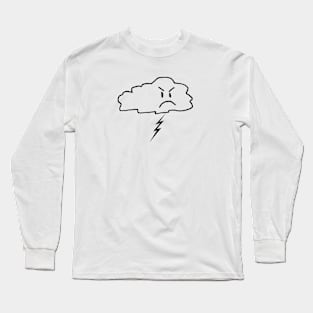 Angry Cloud Long Sleeve T-Shirt